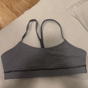 Lululemon gingham sports bra